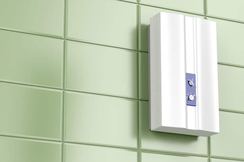 tankless-hot-water-heater-installed-on-bathroom-wall